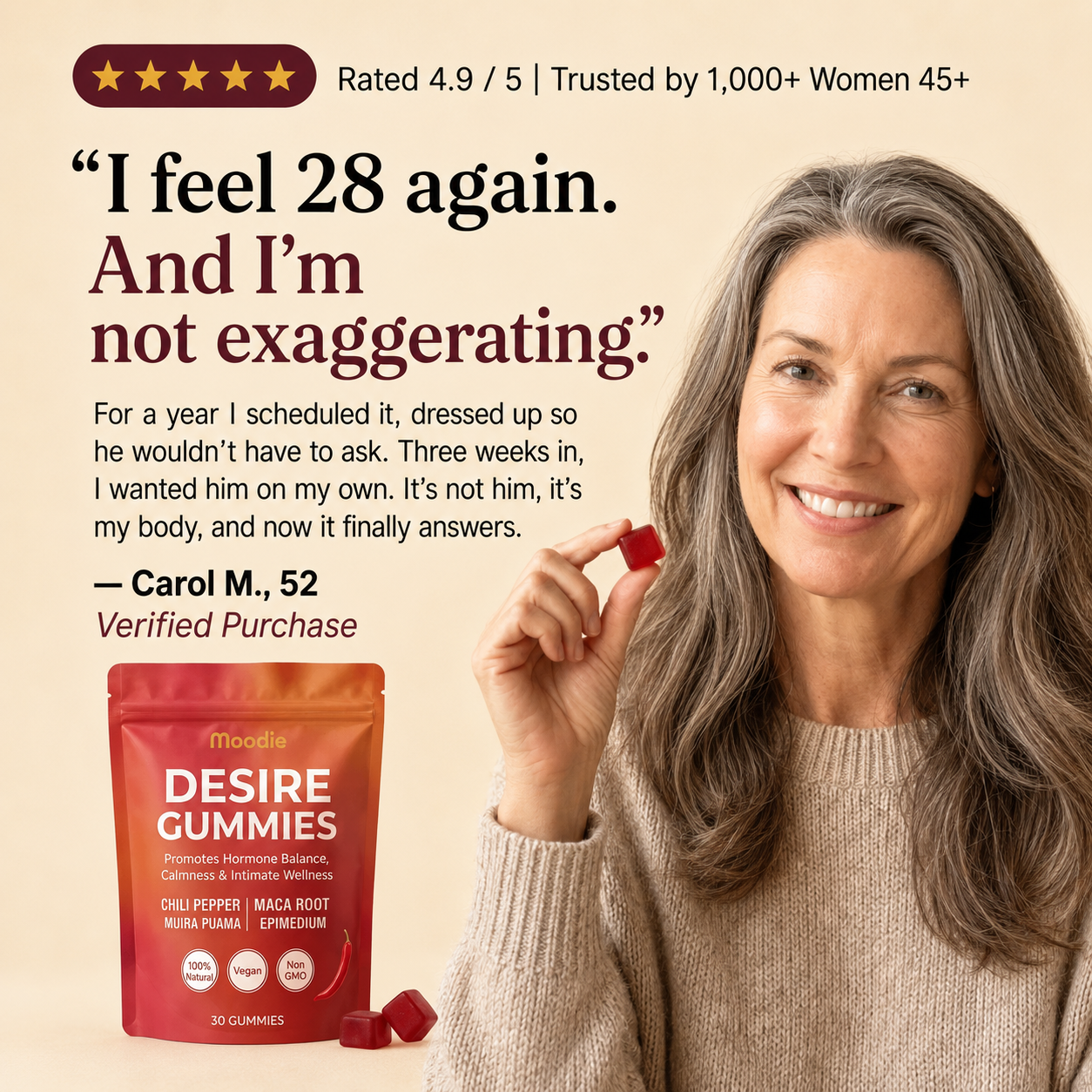 Moodie Desire Gummies